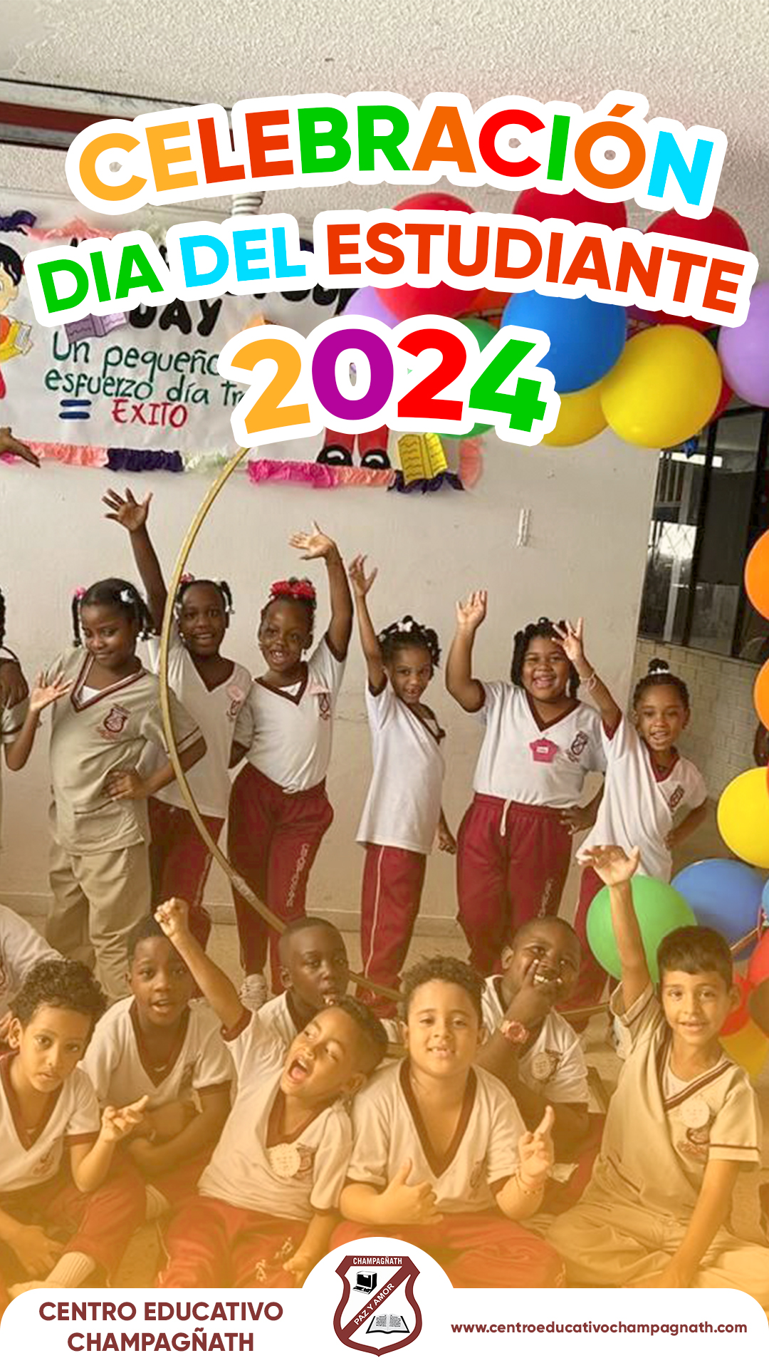 Celebración del Día del Estudiante en el Centro Educativo Champagñath